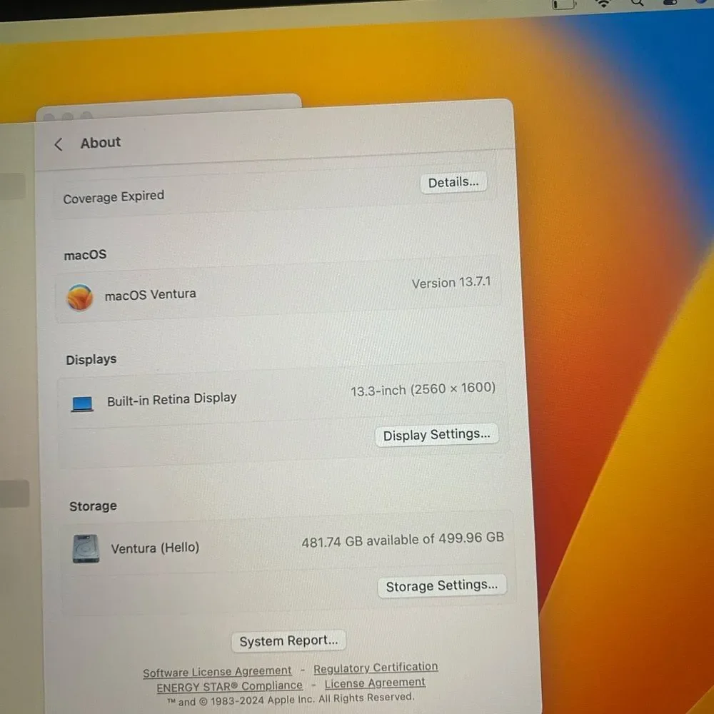 - MacBook Pro 13